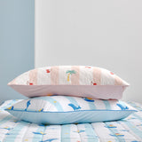 3°C) Extreme Cool Chaltteok Ice Pillowcase 60*40 Ocean Boat Blue_CZ0326020