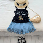 Apple Smile NICE Sleeveless Black