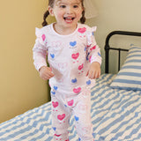 Twin heart jacquard (24SS) indoor wear set