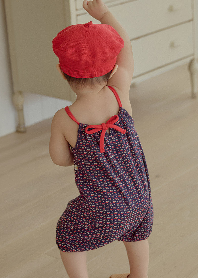 Popin Suspender Pants_Navy