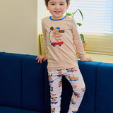 Funny Border spandex (24SS) indoor wear set