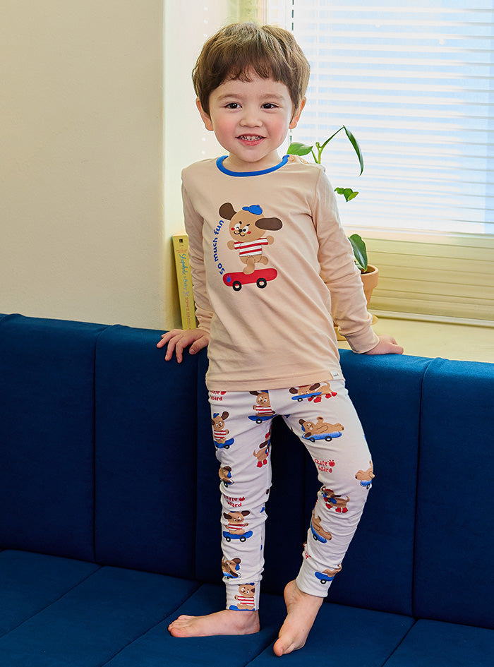 Funny Border spandex (24SS) indoor wear set