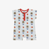 Cozy Summer Indoor Suit - Bear White