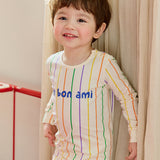 Stamped single spandex (24SS) indoor wear set