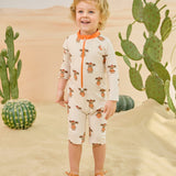 All-over pants rash guard ivory