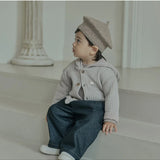 Kevin Hooded Jumper_Light Beige