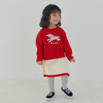 Petit Jardin Knit Set Red_FA045