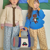 Amber Kitten Crew Wide Pants