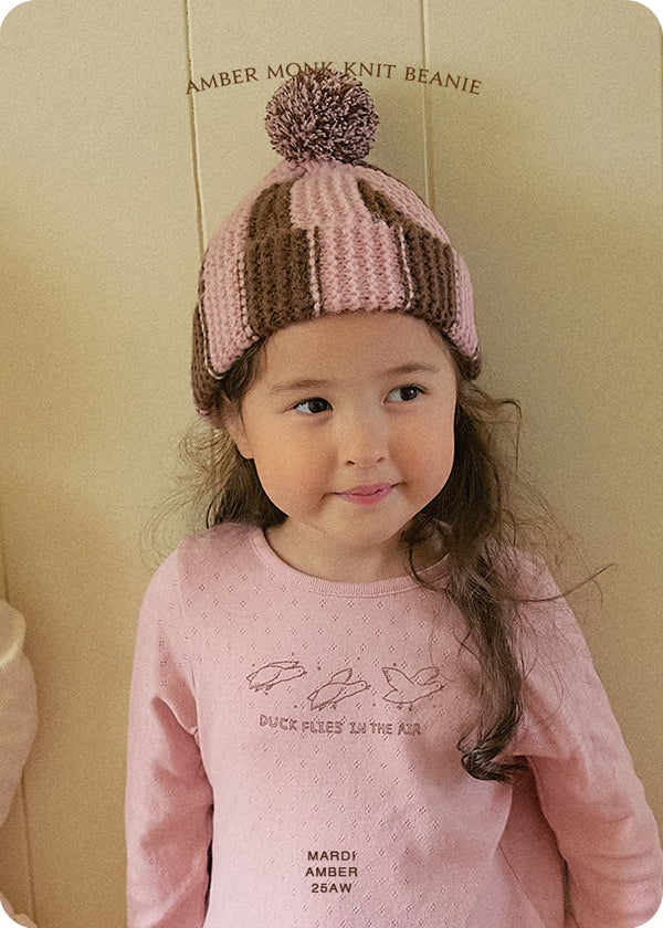 Amber Monk Knit Beanie