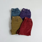 Mini Robe 26 Autumn Corduroy Half-length Pants 10-48 Months Namdaemun Children's Clothing Toddler