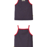 Popin Sleeveless T-shirt_Navy