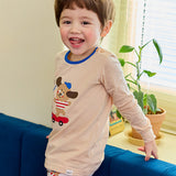 Funny Border spandex (24SS) indoor wear set