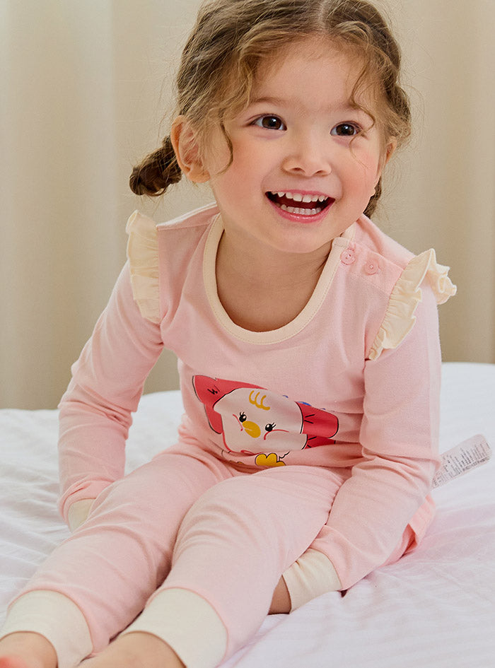 Flower Duck single spandex (24SS) indoor wear set