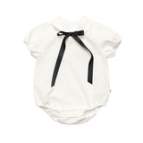 Kane Short Sleeve Bodysuit_White