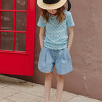 Apple Smile Culottes Denim