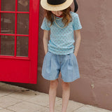 Apple Smile Culottes Denim