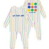 Stamped single spandex (24SS) indoor wear set