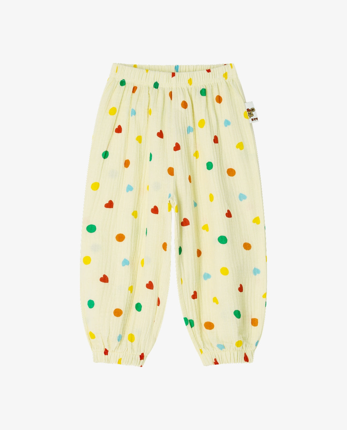 Gauze trousers, ivory