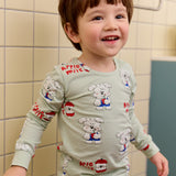 Apple milk single spandex (24SS) indoor wear set