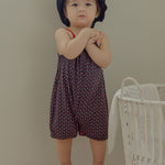 Popin Suspender Pants_Navy