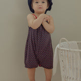 Popin Suspender Pants_Navy