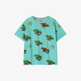 Crepe all-over loungewear sky blue