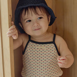 Popin Sleeveless T-shirt_Cream [Scheduled for shipment after May 15]