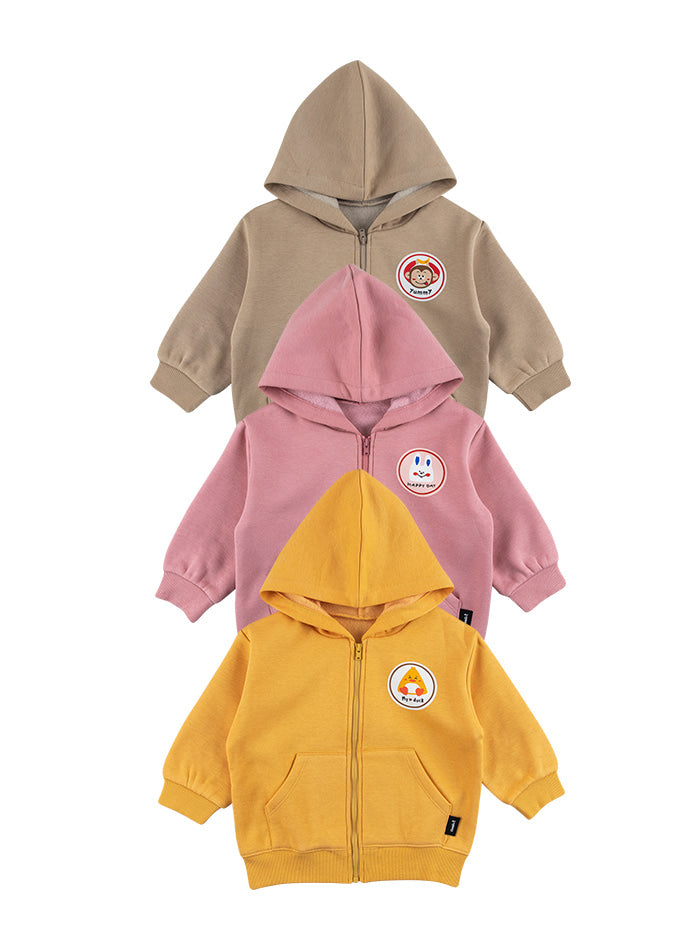 Milky hoodie zip-up (23FW)