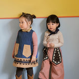 Amber Novelli embroidered one-piece