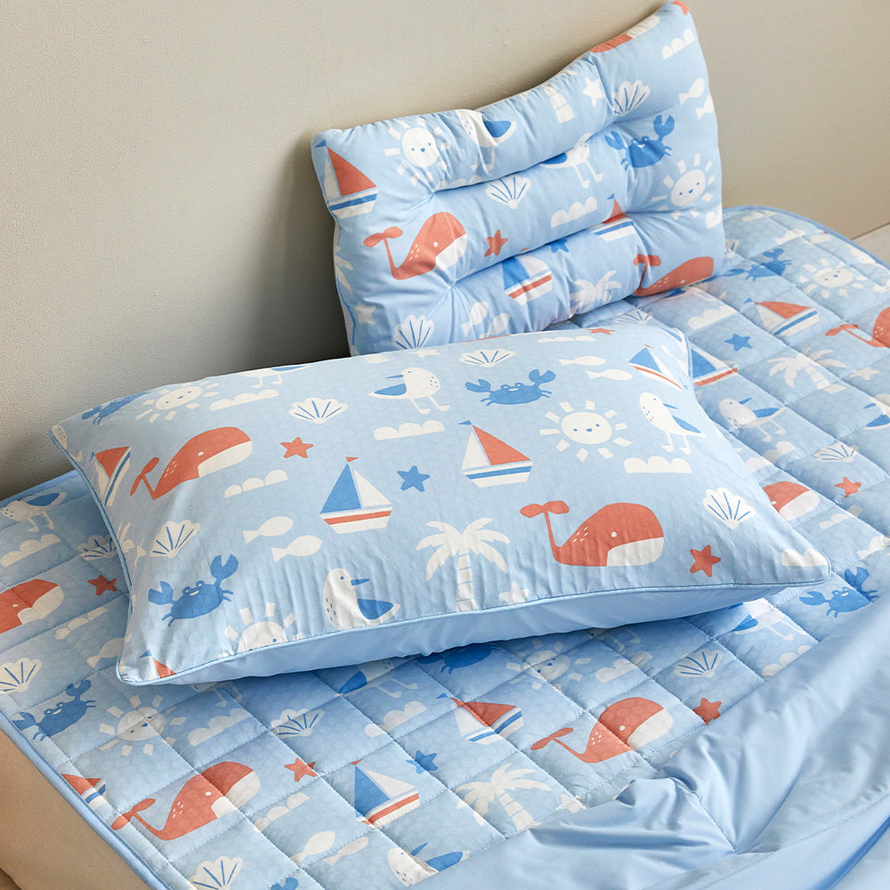3°C) Super Extreme Cool PCM Pillowcase 60*40 Sunny Days Blue_CZ0326023