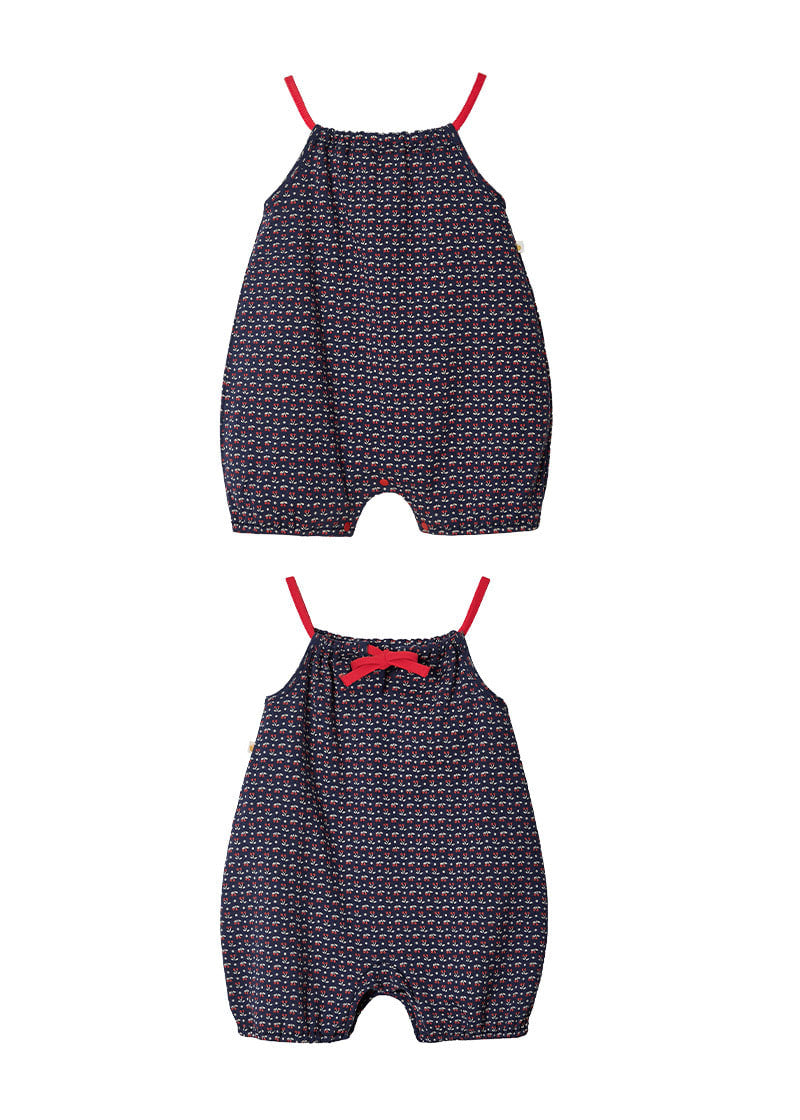 Popin Suspender Pants_Navy