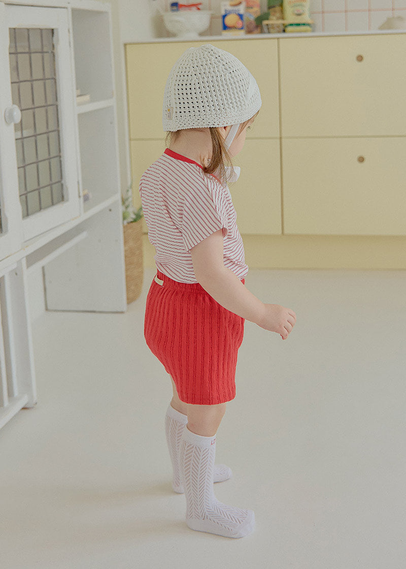 Bri Half Pants_Red