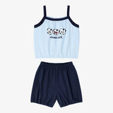 Cotton Modal Sleeveless Indoor Wear Navy