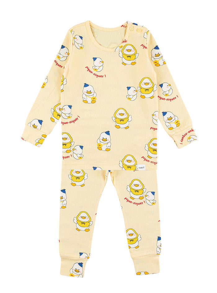 School Duck spandex (24SS) indoor wear set