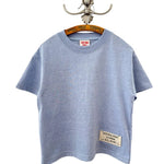 Apple Smile Natural T-shirt Sky