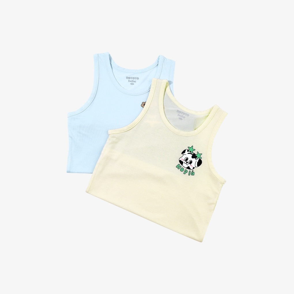 [*Pre-launch*][8% extra on orders over 30,000 KRW] Modal Sleeveless (Running) 2-Pack