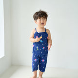 [June 26 ~ Sequential Shipping][Pre-order] Space Sleeveless Long Pants Pleated Top & Bottom Set