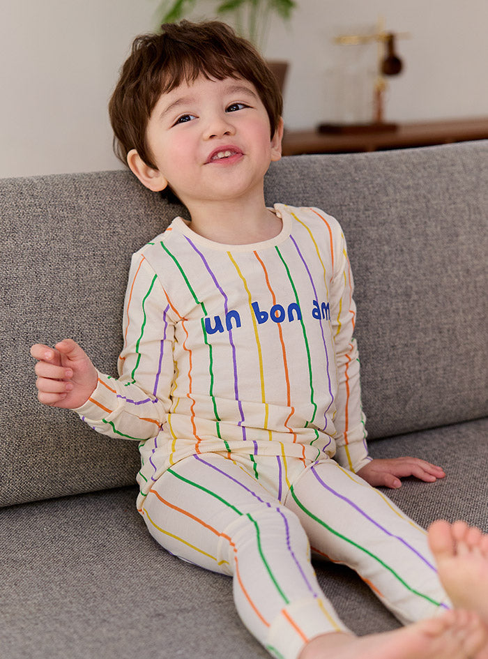 Stamped single spandex (24SS) indoor wear set