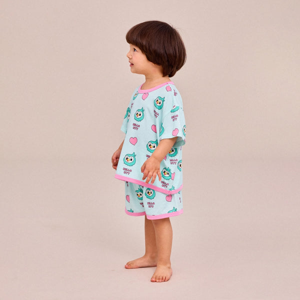 Cozy Summer IndoorSet- Owl Mint