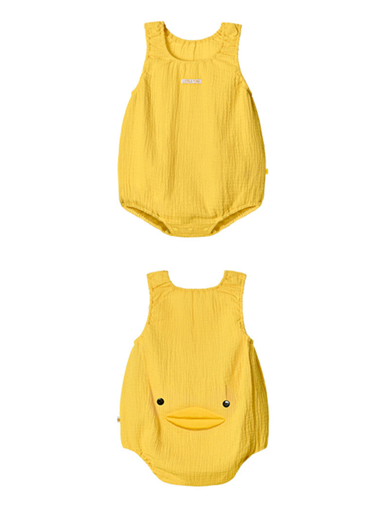 Melting Duck Bodysuit_Yellow