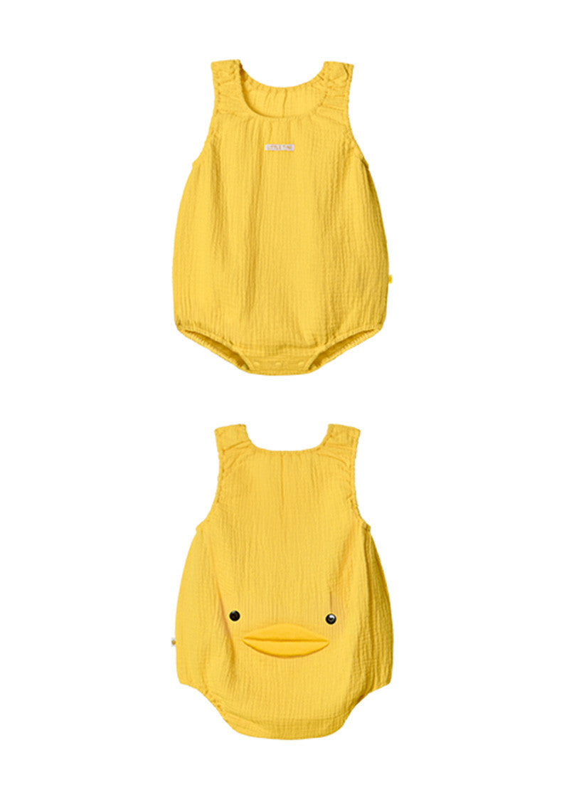 Melting Duck Bodysuit_Yellow