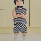 Dudu Half Pants_Navy