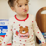 Pom Pom single spandex (24SS) indoor wear set