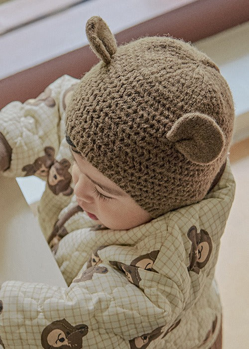 Bear Knit Hat