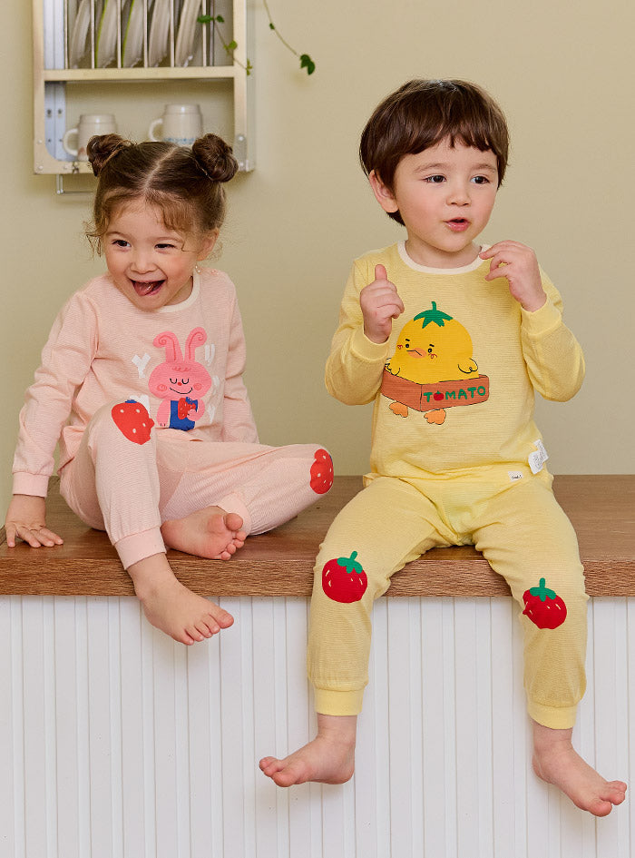 Tomato jacquard (24SS) indoor wear set