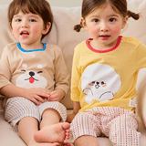 Dot Bichon Mid Sleeve (24SS) Mesh Indoor Set