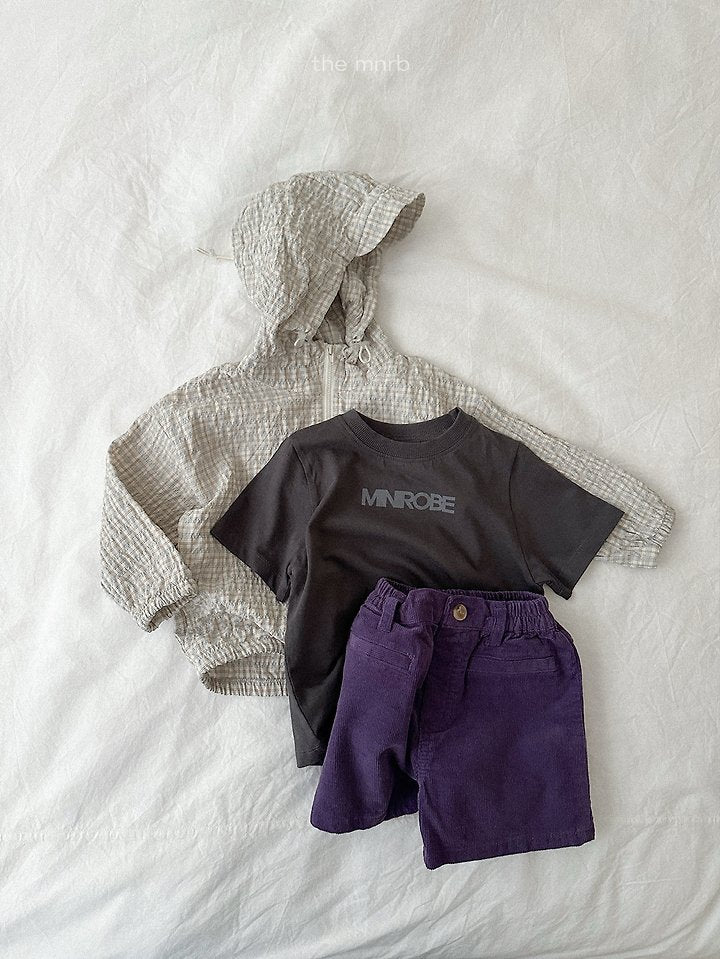Mini Robe 26 Autumn Corduroy Half-length Pants 10-48 Months Namdaemun Children's Clothing Toddler