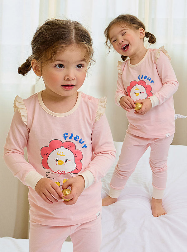 Flower Duck single spandex (24SS) indoor wear set