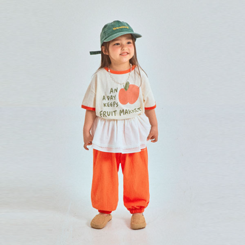 Fruit Market Pom Pom 3-Piece Set 26 Summer