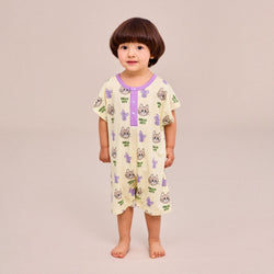 Summer Indoor Suit - Cat Yellow
